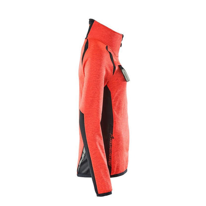 Flísový pulóver na zips, dámska mikroflísová bunda