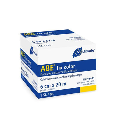 ABE® fix color vysokoelastický fixačný obväz, 6 cm x 20 m