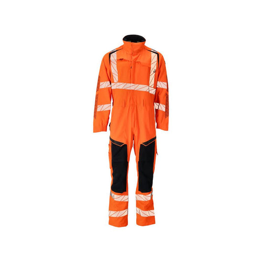 Celkovo, vrecká na kolenách, kombinácia strečových vložiek