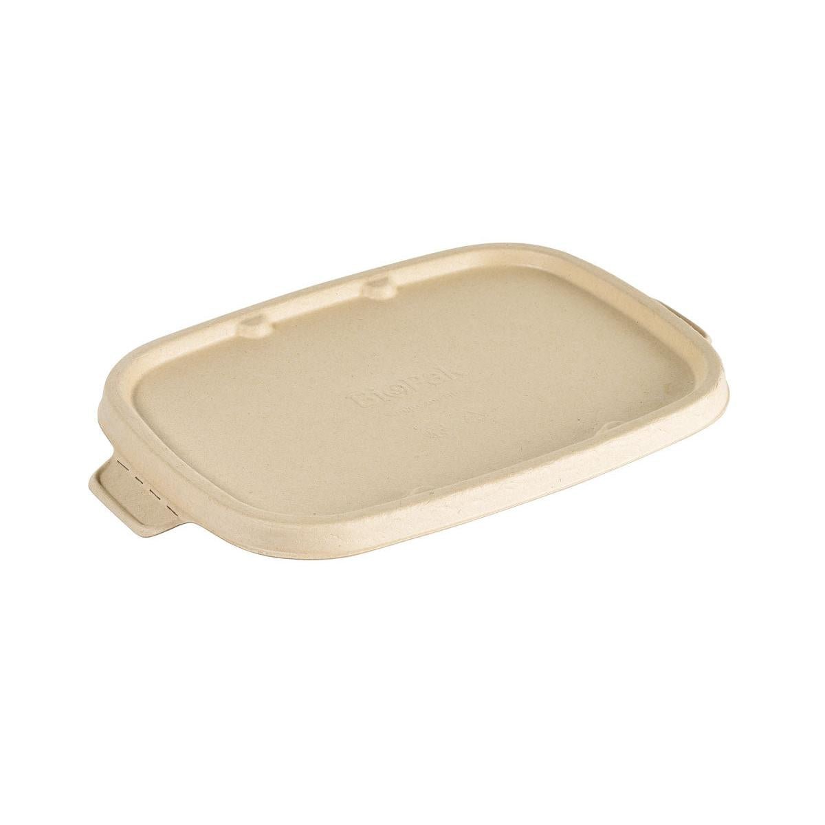 Veko Duni GmbH Bagasse CUBE RECTANGULAR 900/1200 ml Hnedé, nepokryté a s rozmermi 249x167x13 mm, je zobrazené v béžovej farbe s jednostranným odtrhávacím štítkom a je navrhnuté pre nádoby CUBE RECTANGULAR. Balenie: 40 kusov.