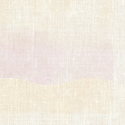 Béžové a krémové, štruktúrované pozadie s jemnými, pastelovo ružovými a žltými vlnami, ktoré pripomínajú ľan. Malý štítok vpravo dole - ideálne pre Duni GmbH Klassikservietten 40 x 40 cm 4-vrstvové, embosované 1/4 skladanie.