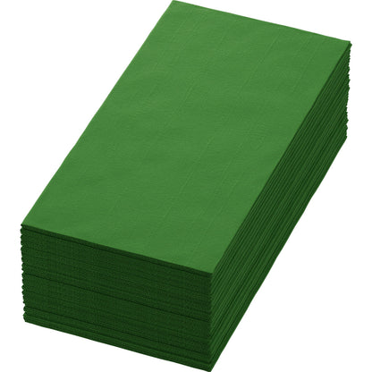 Stoh bio-Dunisoft obrúskov 40 x 40 cm 1/8 knižného záhybu od Duni GmbH, úhľadne usporiadaný na bielom podklade, ponúka elegantnú a ekologickú možnosť obrúskov pre každú príležitosť.