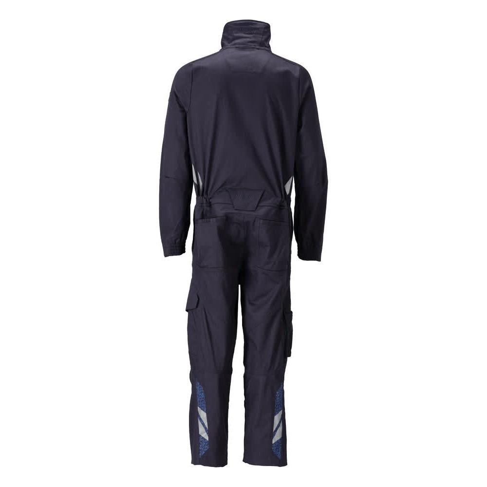 Overal s kombináciou vreciek na kolenách