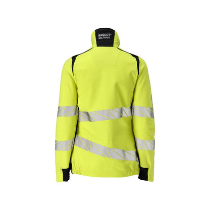 Bunda, dámska, ULTIMATE STRETCH pracovná bunda Multisafe, hi-vis žltá/čierno-modrá