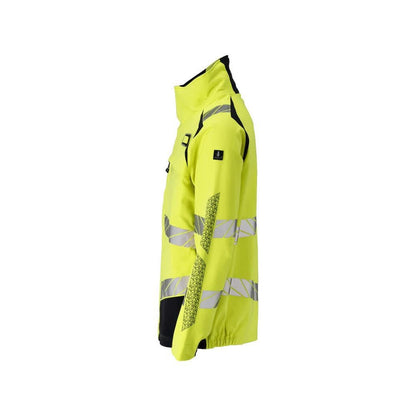 Bunda, ULTIMATE STRETCH pracovná bunda Multisafe, hi-vis žltá/čierno-modrá