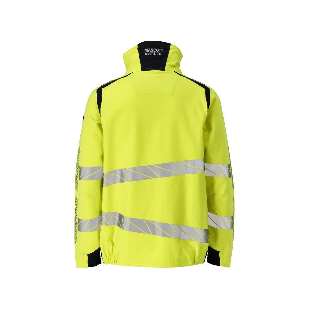 Bunda, ULTIMATE STRETCH pracovná bunda Multisafe, hi-vis žltá/čierno-modrá