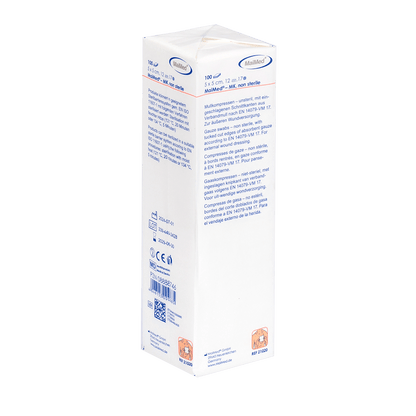 MaiMed-MK-nesterilné gázové obklady 100 kusov/papierové vrecko