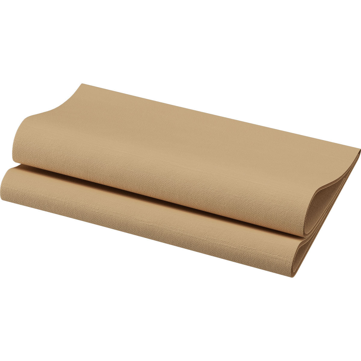 Bio-Dunisoft servítky 40x40 cm v prírodnej hnedej farbe od Duni GmbH (balenie s 60 kusmi) ponúkajú ekologickú voľbu pre servítky, prezentované na jednoduchom bielom a ideálne pre všestranné využitie.
