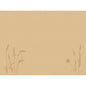 Die Duni GmbH Bio-Dunicel-Sets 30x40 cm Wiese natur sind hellbraune, biologisch abbaubare Tischsets mit schlichter Gras- und Wildblumen-Linienkunst-ideale umweltfreundliche Platzsets für jede Umgebung. Die Packung enthält 100 Stück.