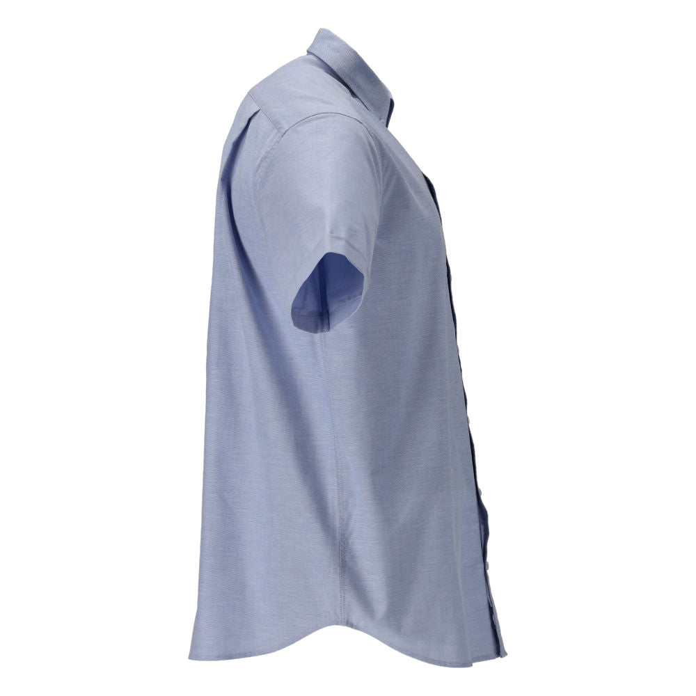 Košeľa klasického strihu, strečová, svetlomodrá