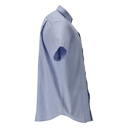 Košeľa klasického strihu, strečová, svetlomodrá