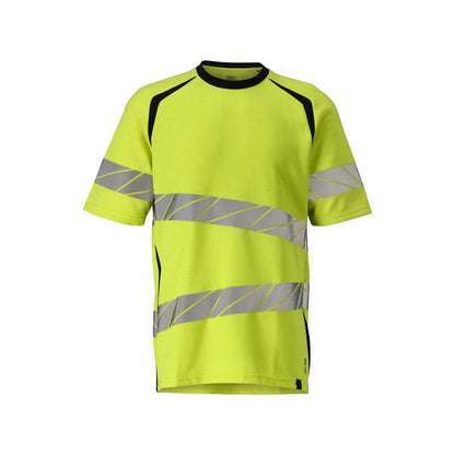 Tričko moderného strihu Multisafe, hi-vis žltá/čierno-modrá