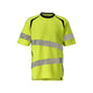 Tričko moderného strihu Multisafe, hi-vis žltá/čierno-modrá