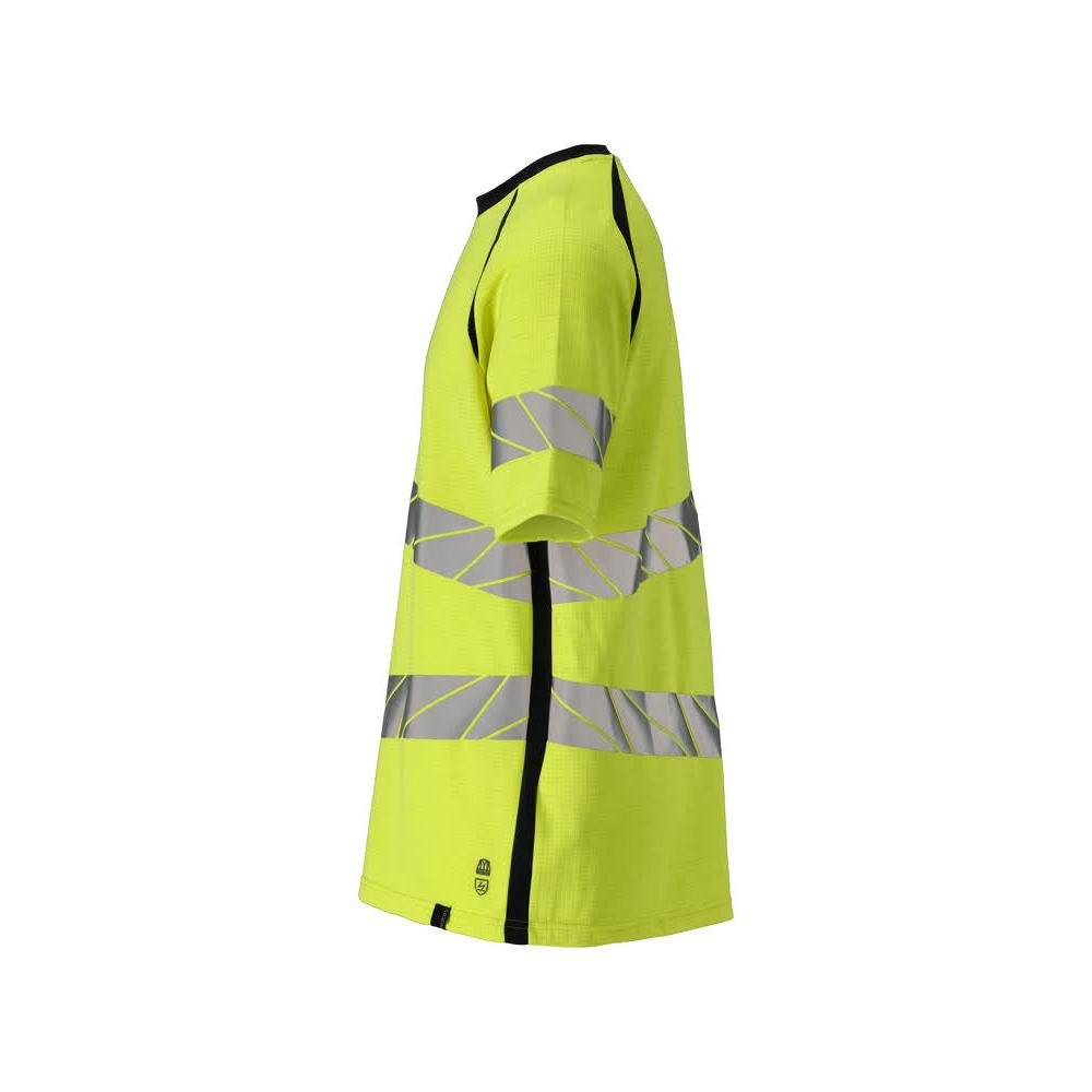 Tričko moderného strihu Multisafe, hi-vis žltá/čierno-modrá