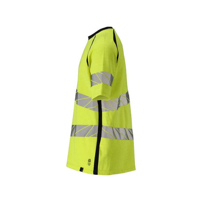 Tričko moderného strihu Multisafe, hi-vis žltá/čierno-modrá