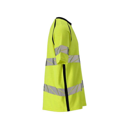 Tričko moderného strihu Multisafe, hi-vis žltá/čierno-modrá