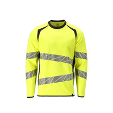 Mikina moderného strihu Mikina Multisafe, hi-vis žltá/čierno-modrá