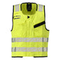 Vesta na náradie Vesta na náradie Multisafe, hi-vis žltá/čierno-modrá