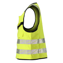 Vesta na náradie Vesta na náradie Multisafe, hi-vis žltá/čierno-modrá