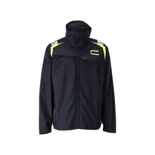 Bunda, strečové vložky Pracovná bunda Multisafe, čierna modrá/hi-vis žltá