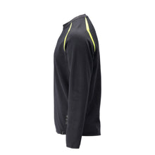 Mikina moderného strihu Mikina Multisafe, čierna modrá/hi-vis žltá