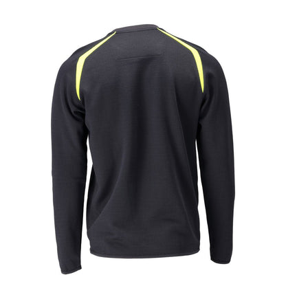 Mikina moderného strihu Mikina Multisafe, čierna modrá/hi-vis žltá