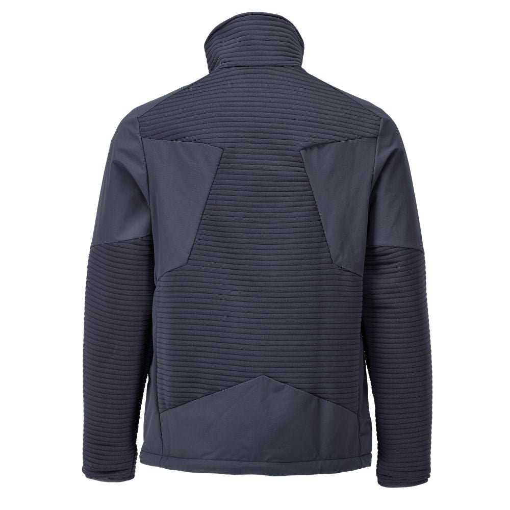 Fleece sveter, krátky zips, mikroflísová podšívka bundy