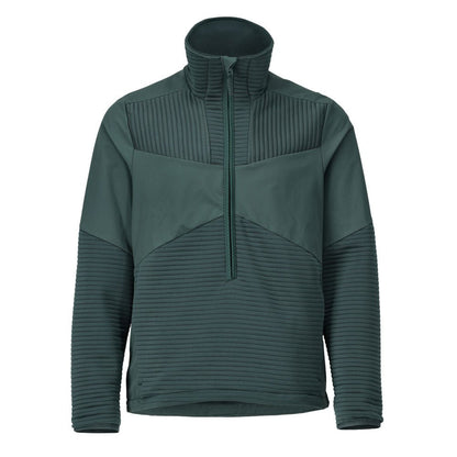 Fleece sveter, krátky zips, mikroflísová podšívka bundy