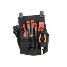 Závesná taška, remeselnícke závesné tašky veľkosť ONE, čierna | Balenie (1 kus)