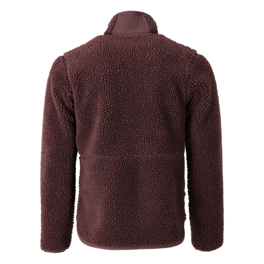 Bunda z vláknitej kožušiny so zipsom Bunda z vláknitej kožušiny