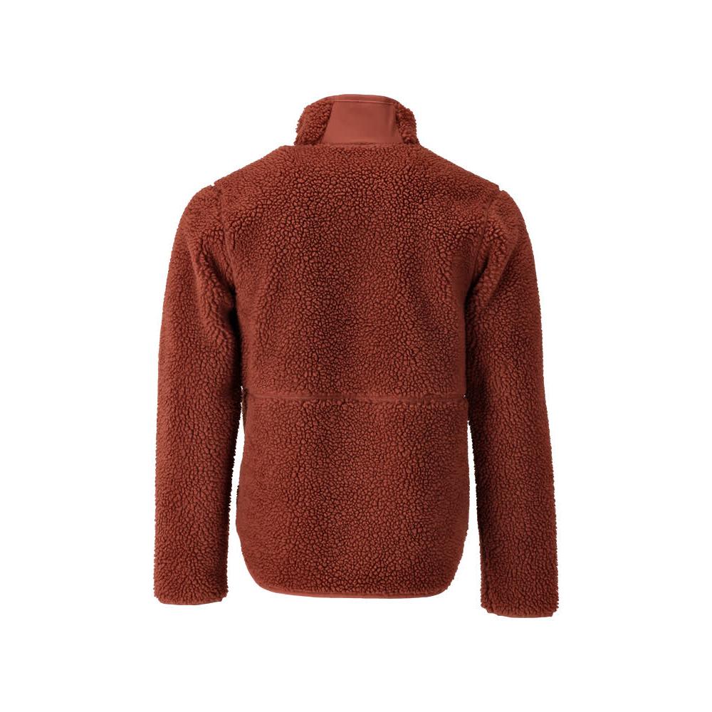 Bunda z vláknitej kožušiny so zipsom Bunda z vláknitej kožušiny