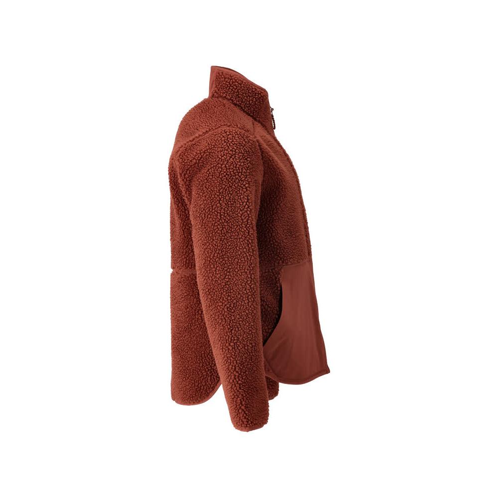 Bunda z vláknitej kožušiny so zipsom Bunda z vláknitej kožušiny