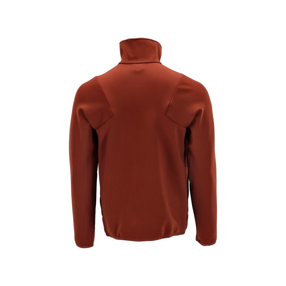 Flísový pulóver s mikroflísovou bundou na zips