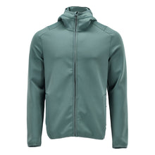 Flísový sveter, kapucňa, mikroflísová bunda na zips, lesná svetlá zelená