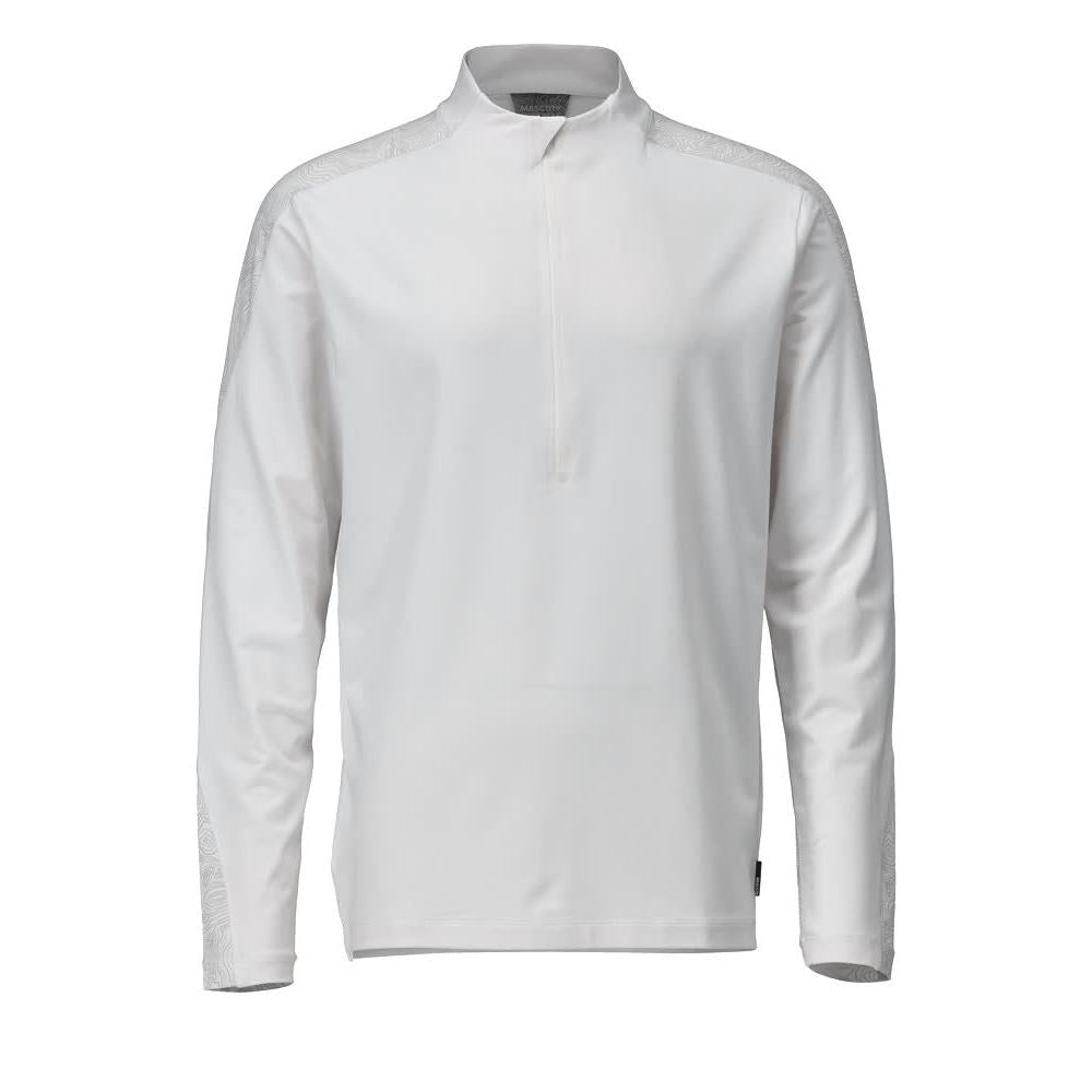 Tričko, dlhý rukáv, krátky zips