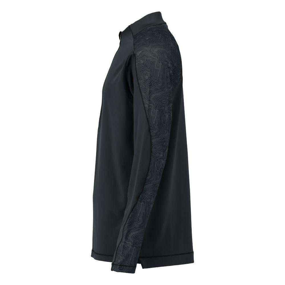 Tričko, dlhý rukáv, krátky zips