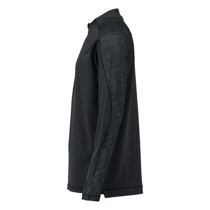 Tričko, dlhý rukáv, krátky zips