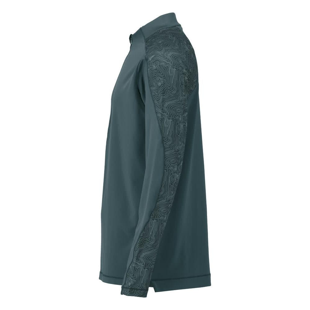 Tričko, dlhý rukáv, krátky zips