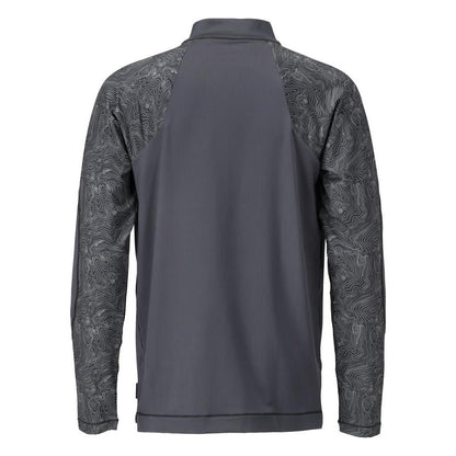 Tričko, dlhý rukáv, krátky zips