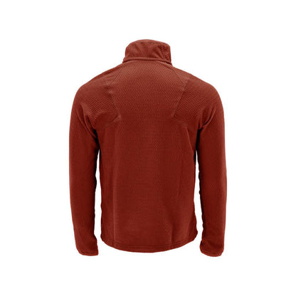 Mikroflísový sveter s krátkym zipsom z mikroflísu