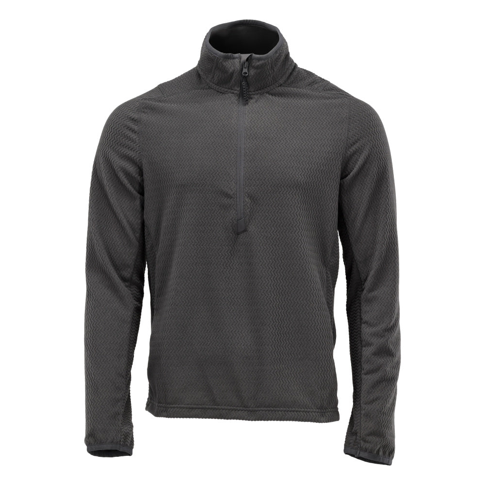 Mikroflísový sveter s krátkym zipsom z mikroflísu