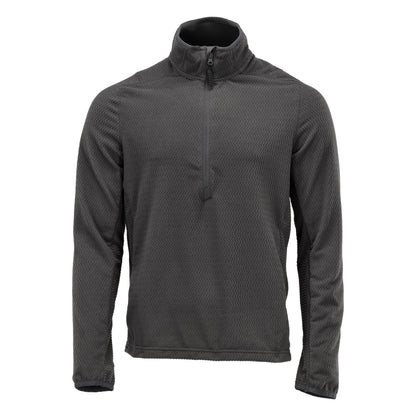 Mikroflísový sveter s krátkym zipsom z mikroflísu