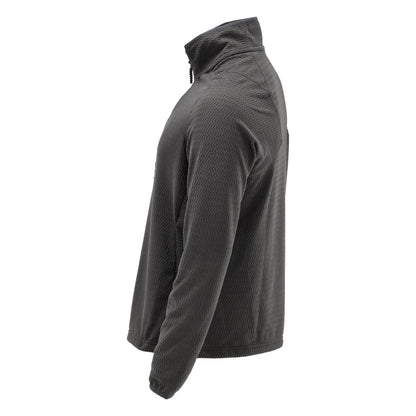 Mikroflísový sveter s krátkym zipsom z mikroflísu