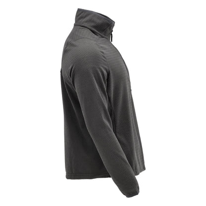 Mikroflísový sveter s krátkym zipsom z mikroflísu