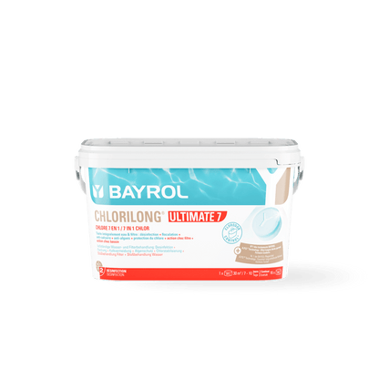 BAYROL Chlorilong® ULTIMATE7 dvojfázové chlórové tablety so 7 funkciami