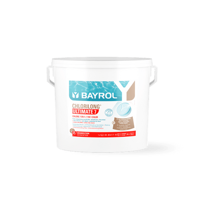 BAYROL Chlorilong® ULTIMATE7 dvojfázové chlórové tablety so 7 funkciami