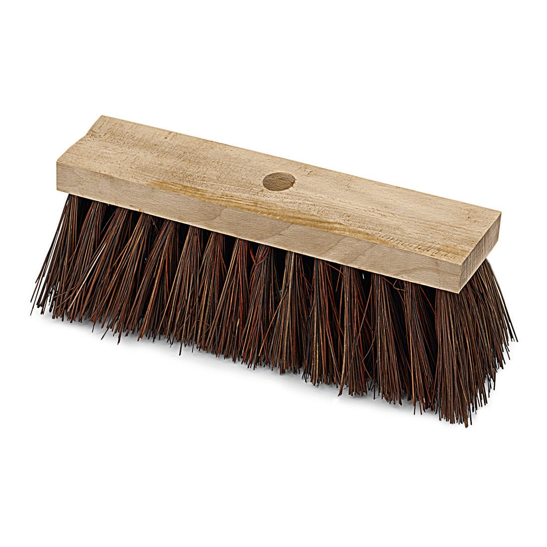 Ulica Bahia Nölle Profi Brush (32,5 cm, 6x15 radov) od Nölle Profi Brush Bürsten- & Pinseltechnik e.K. má plochú drevenú hlavu a husté, tvrdé štetiny - ideálne pre dôkladné čistenie vonkajších priestorov.