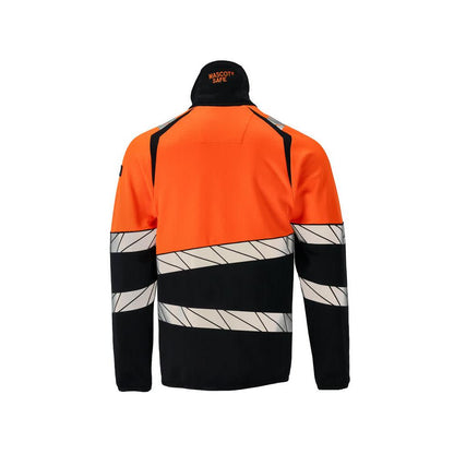 Flísový pulóver s mikroflísovou bundou na zips