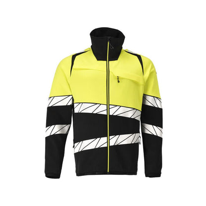 Flísový pulóver s mikroflísovou bundou na zips