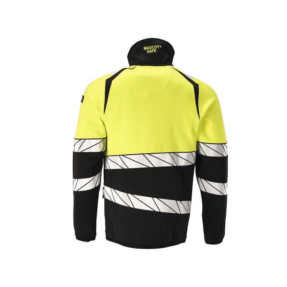 Flísový pulóver s mikroflísovou bundou na zips